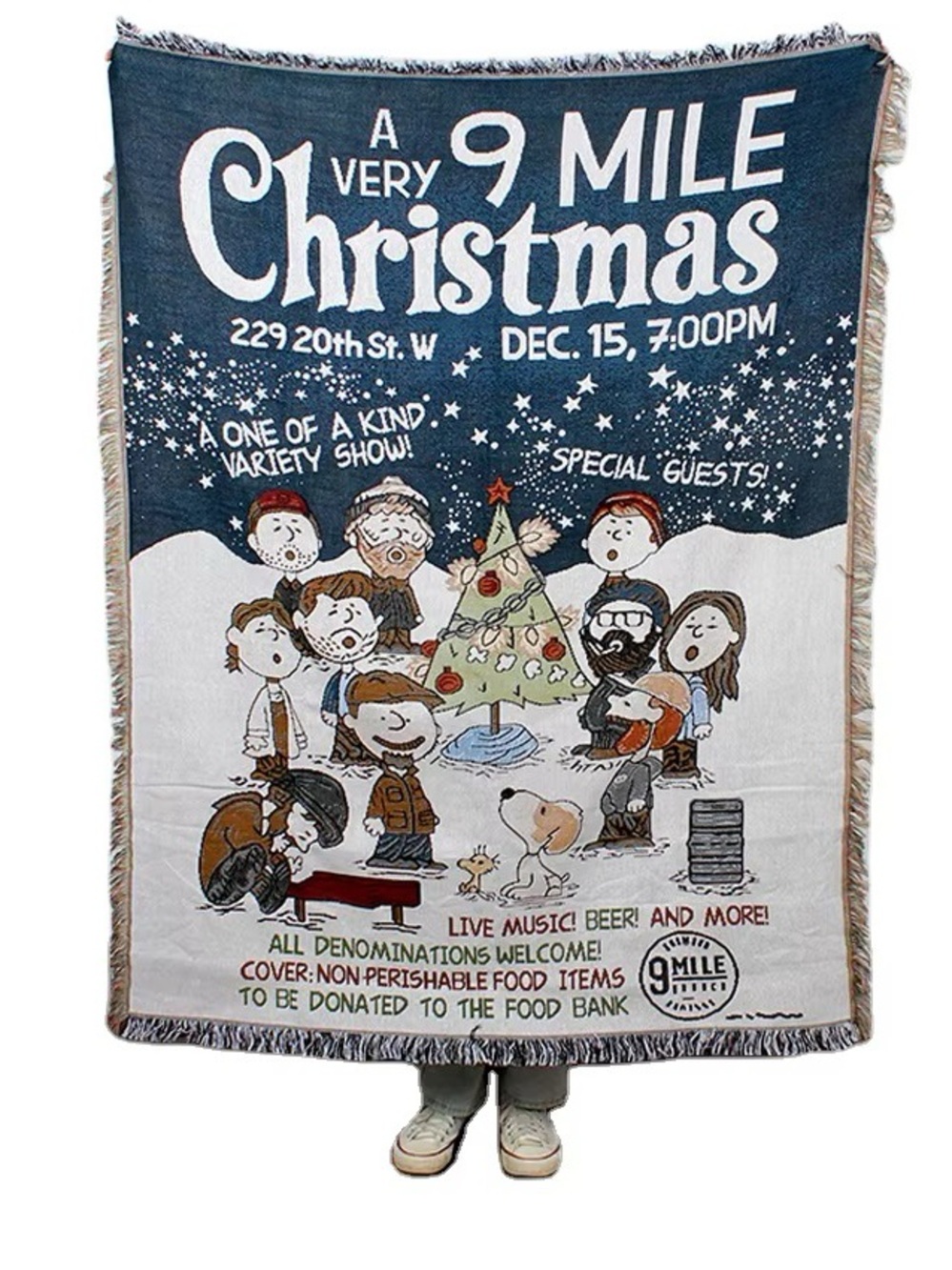 A Very 9 Mile Christmas Snoopy Charlie Brown